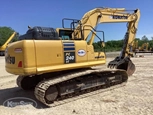 Back of used Komatsu Excavator